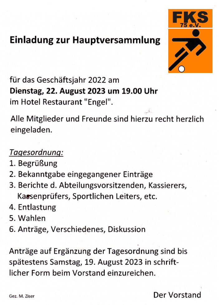 Einladung 2022